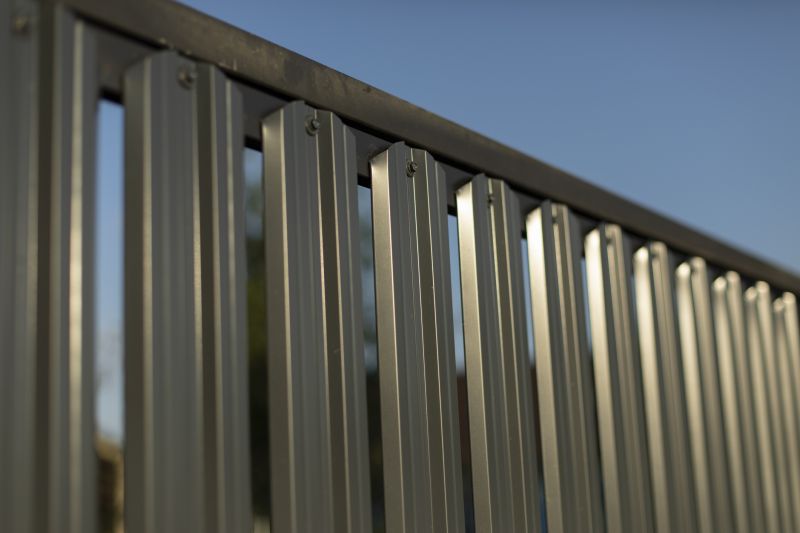 Modern Aluminum Fence