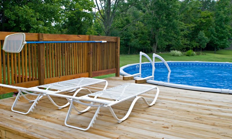 Repaired Pool Fence